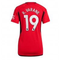 Manchester United Raphael Varane #19 Domáci Ženy futbalový dres 2023-24 Krátky Rukáv